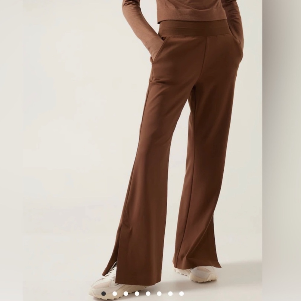 Athleta Venice Flare Pants - Brown